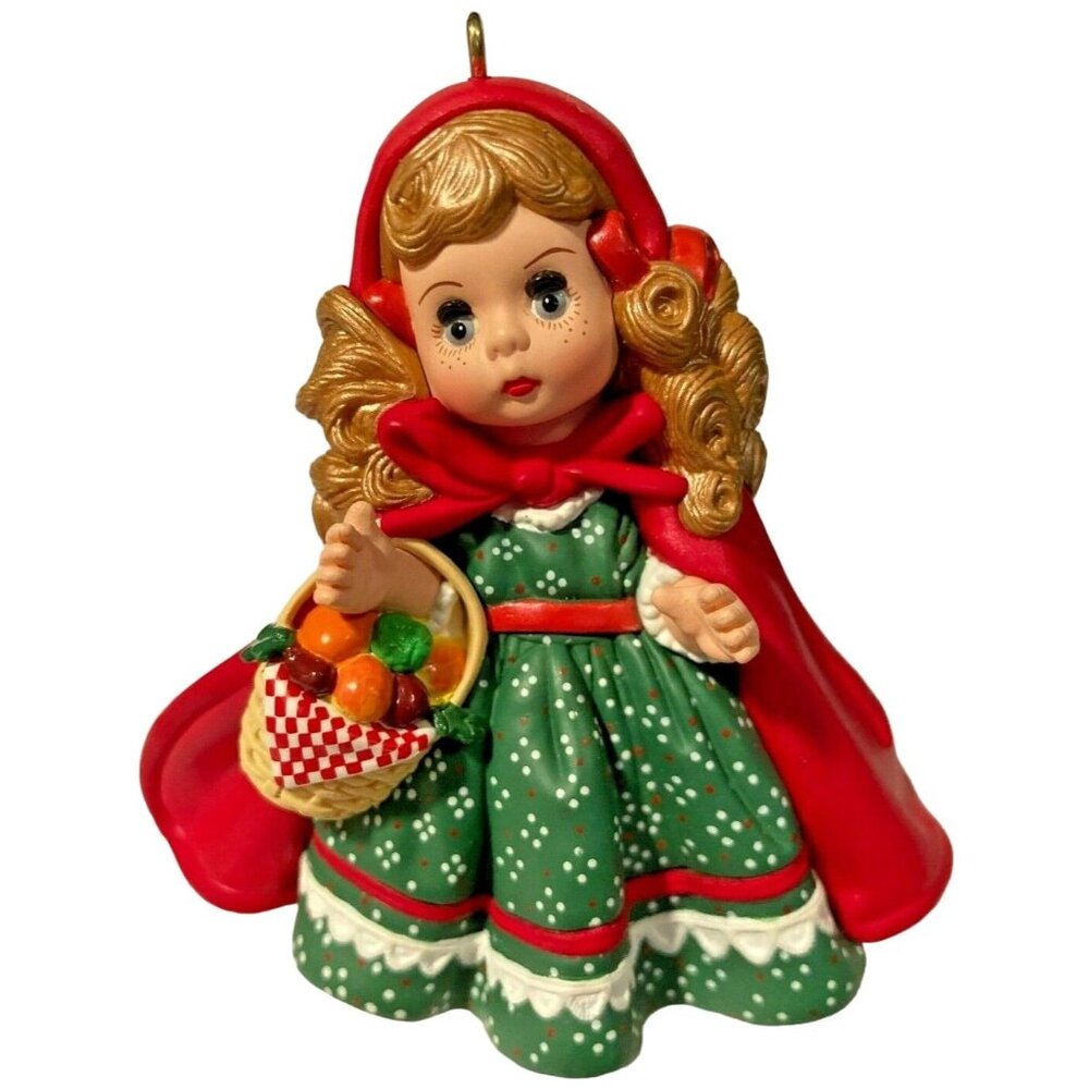 Hallmark Keepsake Ornament Madame Alexander Little Red Riding Hood 1997 Collecti